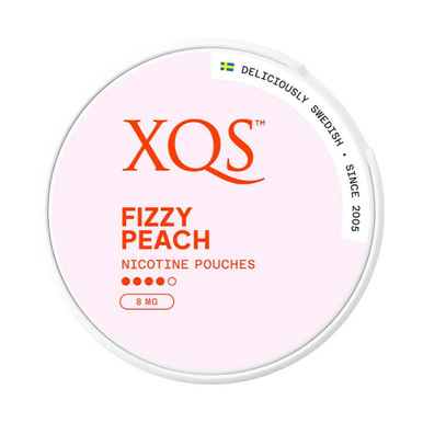 XQS - Fizzy Peach 8mg · 4-dots — buy online at Best UK Wholesaler