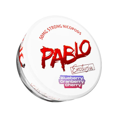 Pablo Exclusive - Blueberry Cranberry Cherry 50mg · Extra Strong — buy online at Best UK Wholesaler
