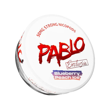 Pablo Exclusive - Blueberry Peach Ice 50mg · Extra Strong — buy online at Best UK Wholesaler