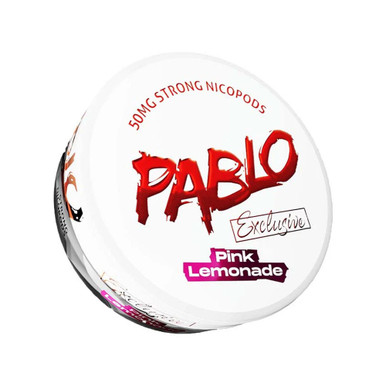 Pablo Exclusive - Pink Lemonade 50mg · Extra Strong — buy online at Best UK Wholesaler