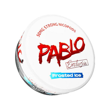 Pablo Exclusive - Frosted Ice 50mg · Extra Strong — buy online at Best UK Wholesaler