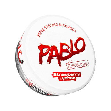 Pablo Exclusive - Strawberry Lychee 50mg · Extra Strong — buy online at Best UK Wholesaler