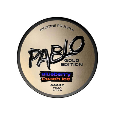 Pablo Gold Edition - Blueberry Peach Ice 17mg · High — buy online at Best UK Wholesaler
