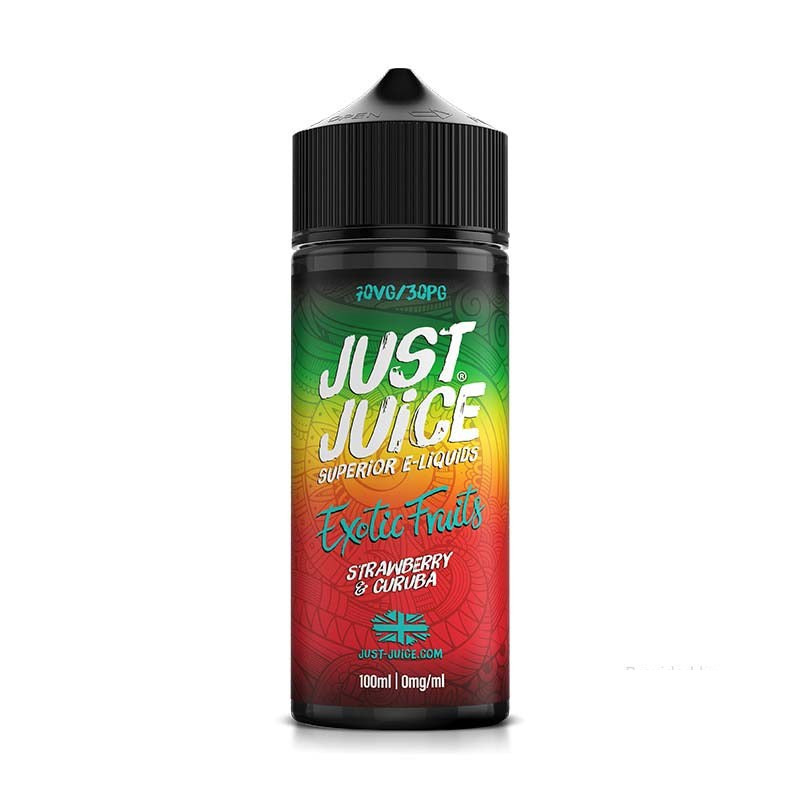 Just Juice Strawberry Curuba 100ml — buy online at Best UK Wholesaler