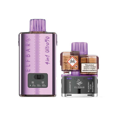 ELFBAR 4 in 1 Ultra50 Prefilled Pod Kit