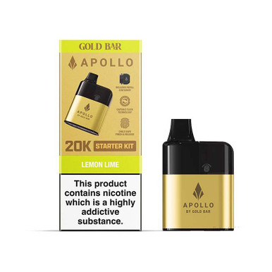 Gold Bar 20K Apollo AIO Big Puff Device photo 4