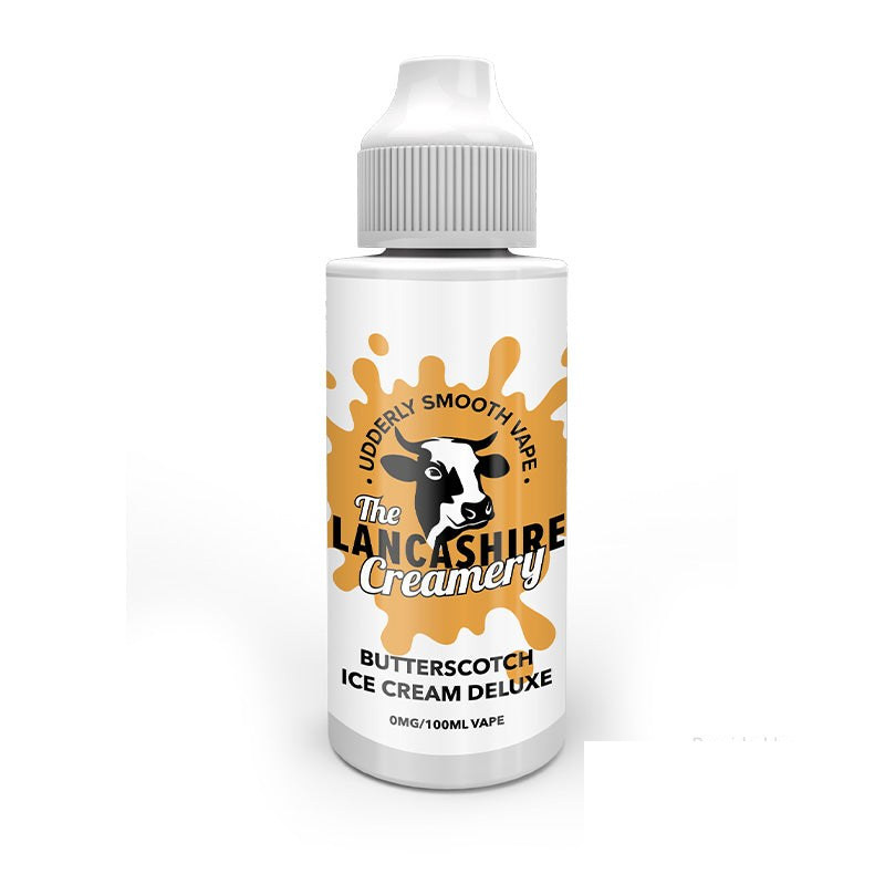 The Lancashire Creamery Butterscotch Ice Cream Deluxe 100ml — buy online at Best UK Wholesaler