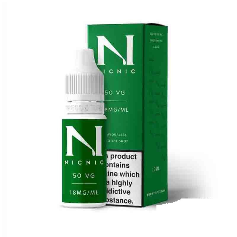 Nic Nic 50% VG Shot 10ml Nicotine Shot — buy online at Best UK Wholesaler