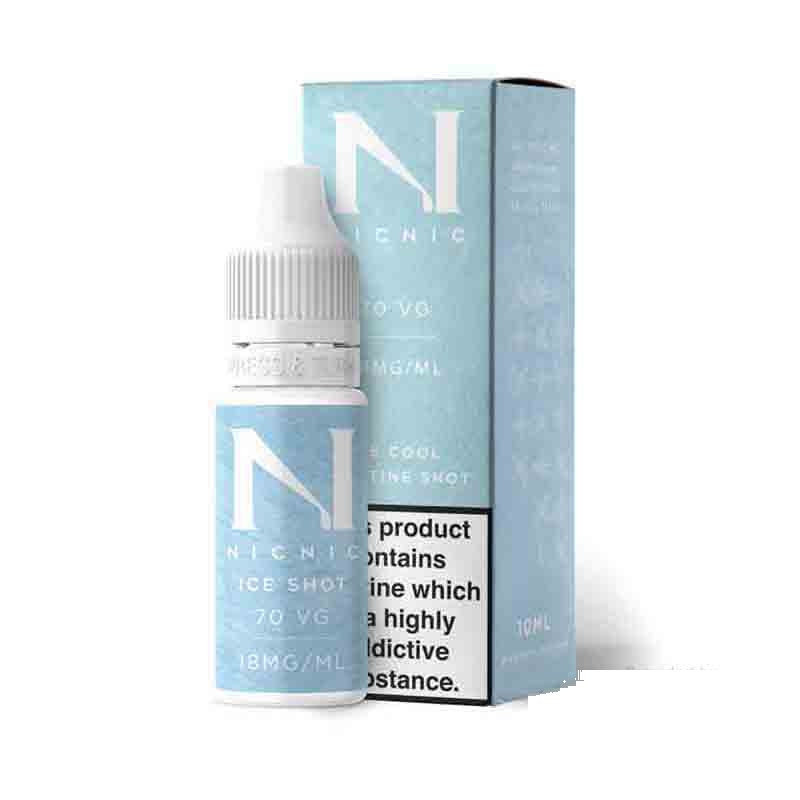 Nic Nic 70% VG Ice Shot 10ml Nicotine Shot — buy online at Best UK Wholesaler