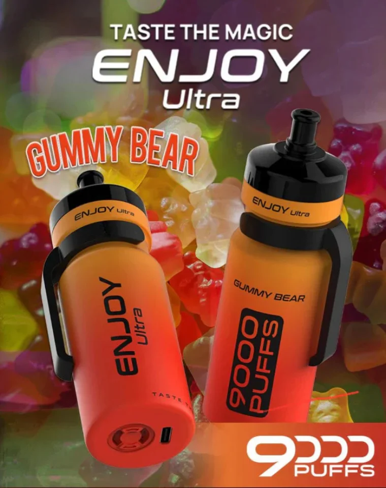 Enjoy Ultra 9000 Gummy Bear replacement pods, lead line of the sweet-shop group