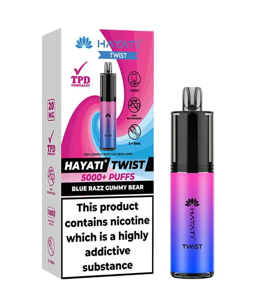 Hayati Twist 5000 Puffs Disposable Vape Pod Kit