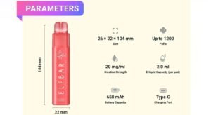 Elf Bar 1200 Prefilled Pod Vape Kit