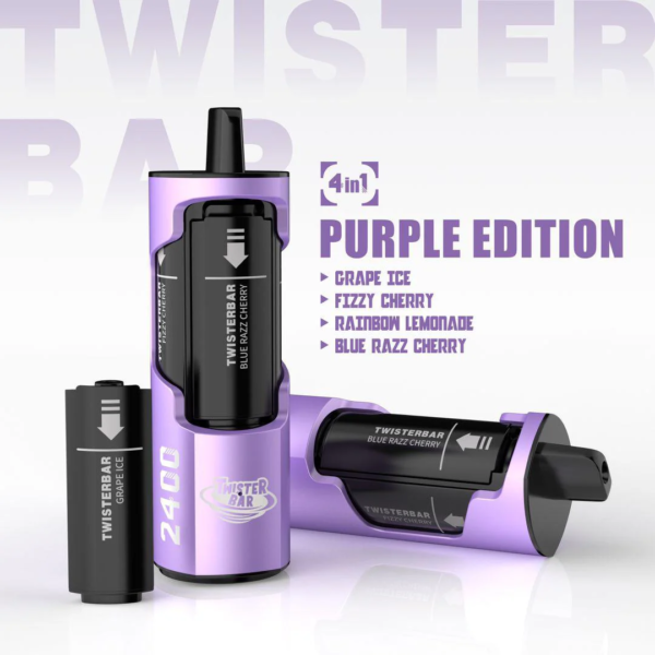 Purple Edition Twister Bar 2400