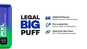 PIXL 6000 Big Puff Disposable Vape Kit