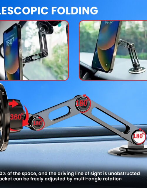 Magsafe Magnetic 360 Adjustable Car Phone Holder